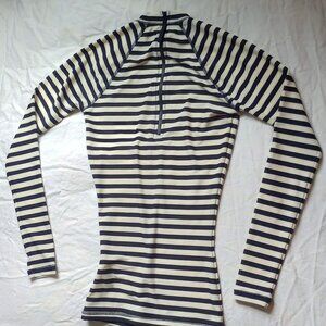 J. Crew Rashguard/swimshirt XXS for women striped